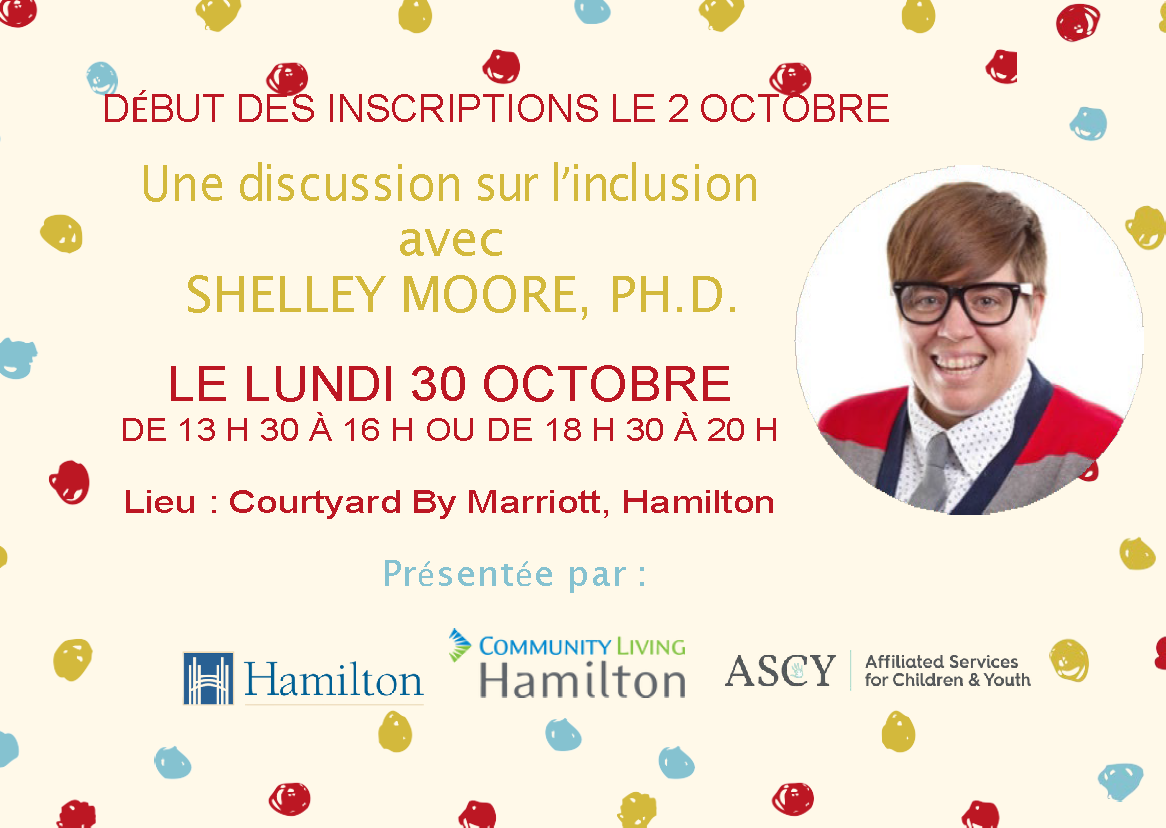 Dr Shelley Moore reminder French
